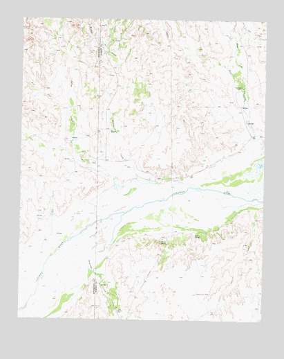 Garden Springs, TX USGS Topographic Map