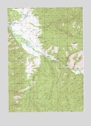 Garden Valley, ID USGS Topographic Map