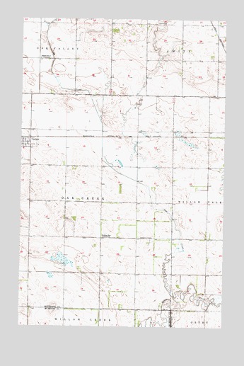 Gardena, ND USGS Topographic Map