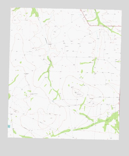 Gardener Draw, TX USGS Topographic Map
