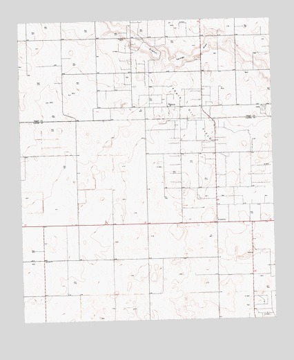 Ashmore, TX USGS Topographic Map