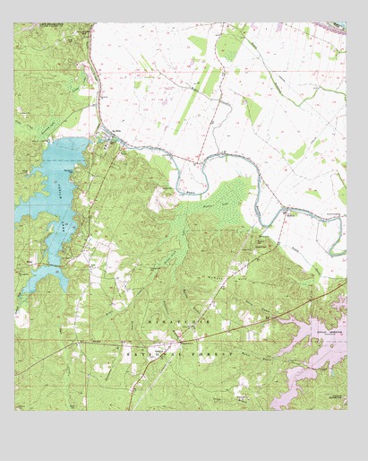 Gardner, LA USGS Topographic Map