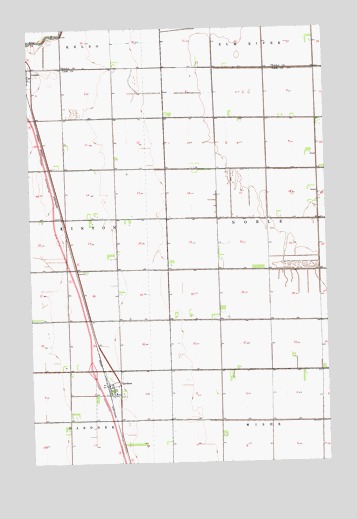 Gardner, ND USGS Topographic Map