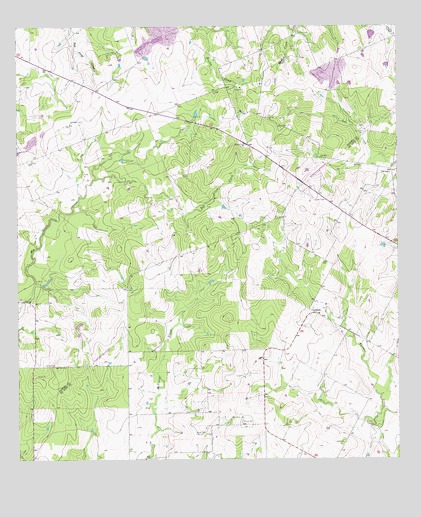 Garfield, TX USGS Topographic Map