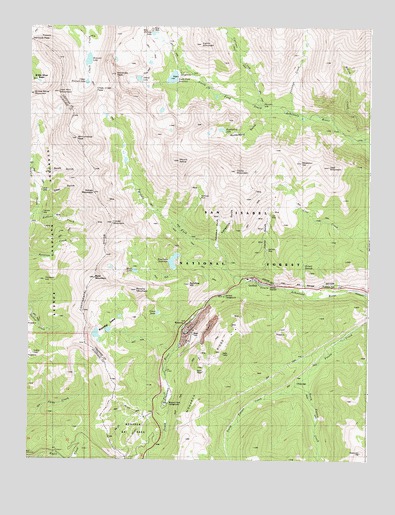 Garfield, CO USGS Topographic Map