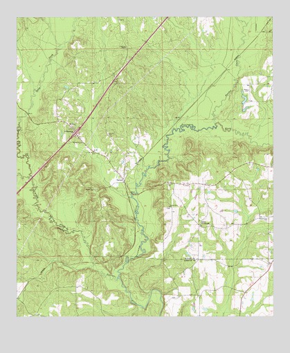 Garland, AL USGS Topographic Map