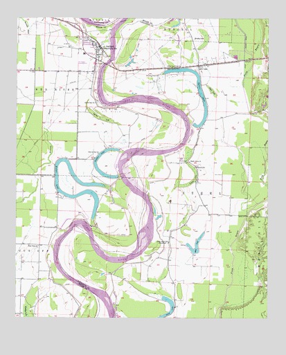 Garland, AR USGS Topographic Map