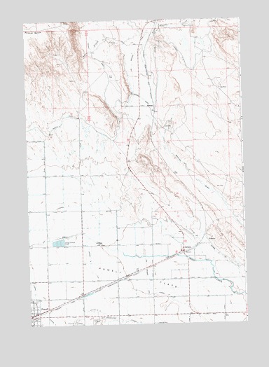Garland, WY USGS Topographic Map