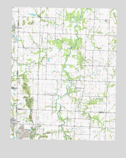 Garland, KS USGS Topographic Map