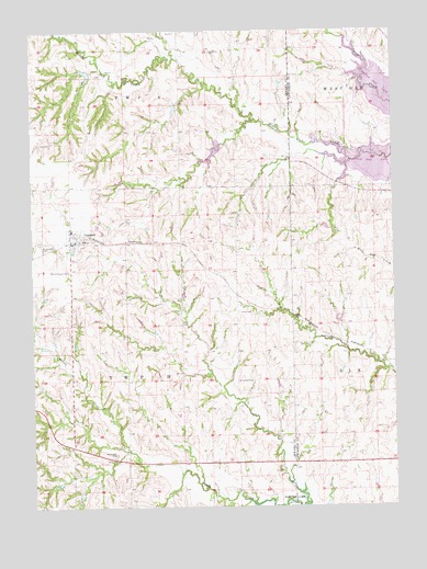 Garland, NE USGS Topographic Map