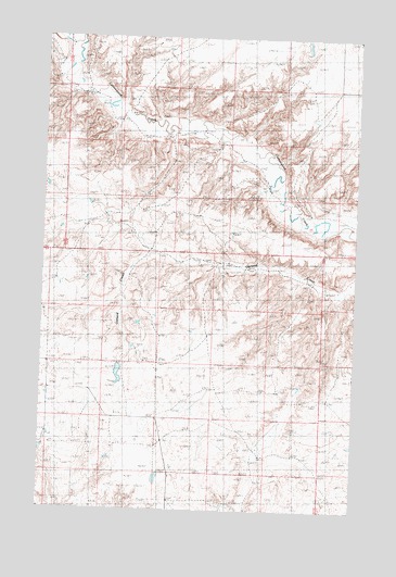 Garland Creek, MT USGS Topographic Map