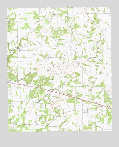 Garner, TX USGS Topographic Map
