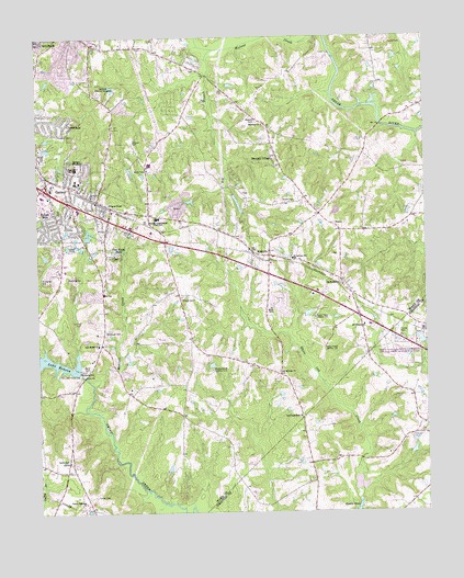 Garner, NC USGS Topographic Map