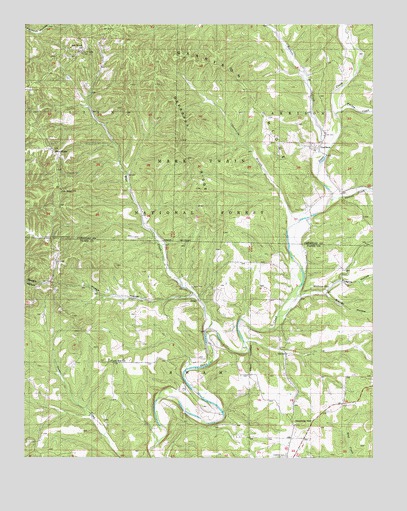 Garrison, MO USGS Topographic Map