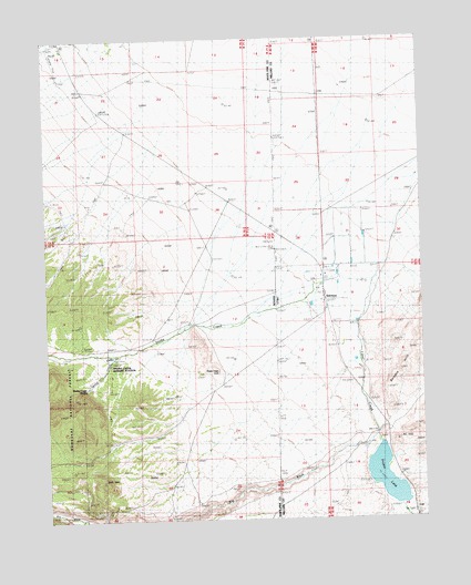 Garrison, UT USGS Topographic Map