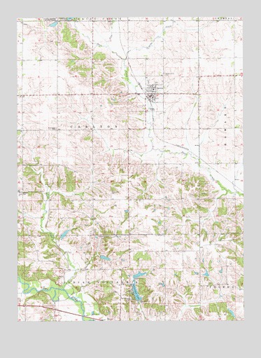 Garwin, IA USGS Topographic Map