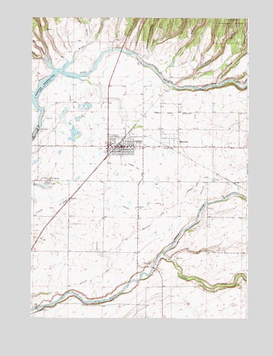 Ashton, ID USGS Topographic Map