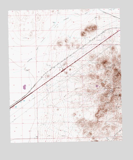 Gary, NM USGS Topographic Map
