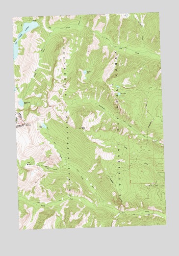 Gash Point, MT USGS Topographic Map