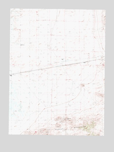 Gaskell, NV USGS Topographic Map
