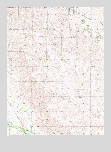 Ashton, NE USGS Topographic Map