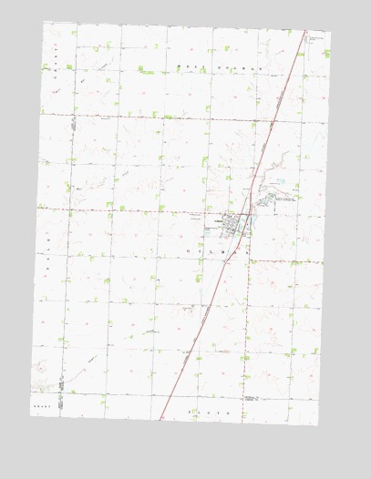 Ashton, IA USGS Topographic Map