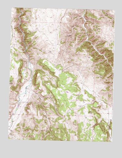 Gateview, CO USGS Topographic Map