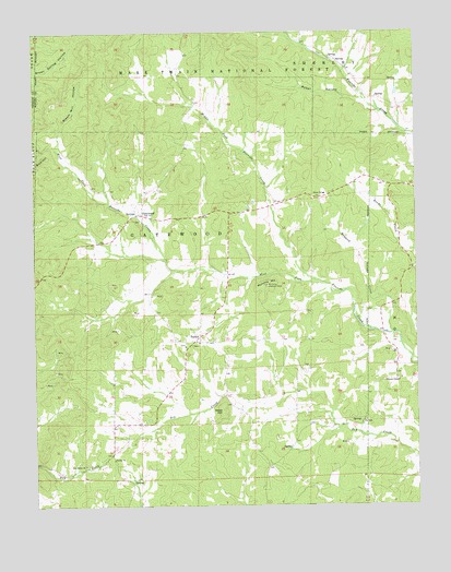 Gatewood, MO USGS Topographic Map
