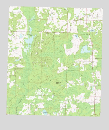 Ashville, FL USGS Topographic Map