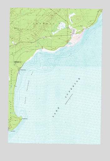 Gay, MI USGS Topographic Map