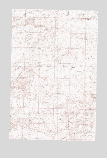 Gay Dam, MT USGS Topographic Map