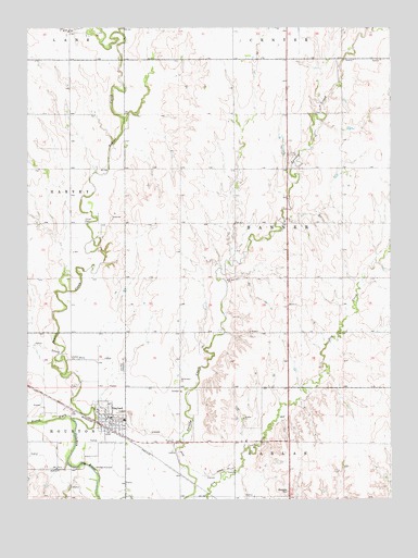 Gaylord, KS USGS Topographic Map