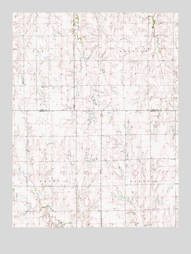 Gaylord SW, KS USGS Topographic Map