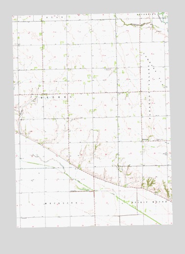 Gayville NE, SD USGS Topographic Map