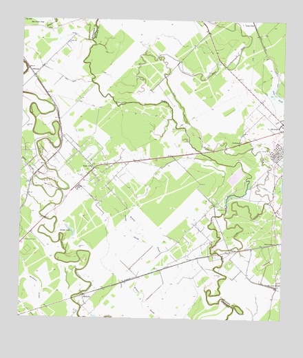 Ashwood, TX USGS Topographic Map