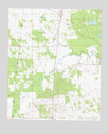 Geiger, AL USGS Topographic Map