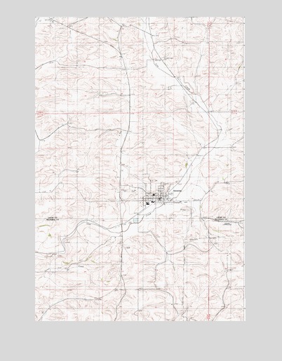 Genesee, ID USGS Topographic Map