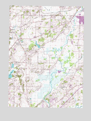 Genesee, WI USGS Topographic Map