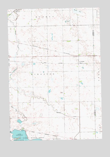 Geneseo, ND USGS Topographic Map