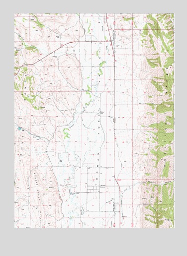Geneva, ID USGS Topographic Map