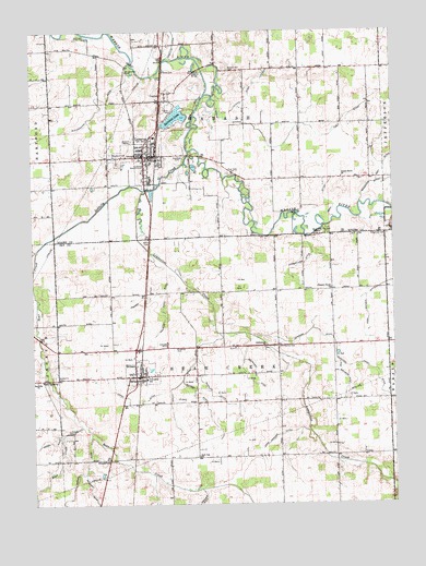 Geneva, IN USGS Topographic Map