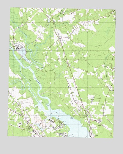 Askin, NC USGS Topographic Map
