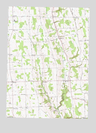 Genoa, NY USGS Topographic Map