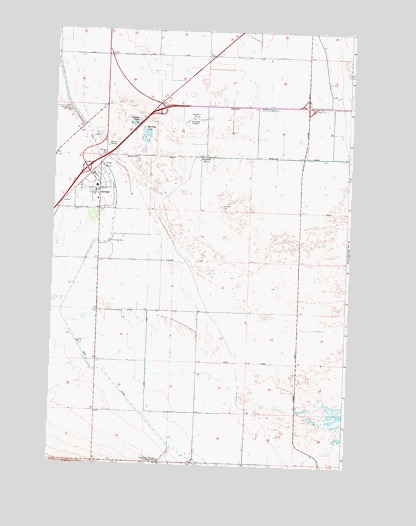 George, WA USGS Topographic Map