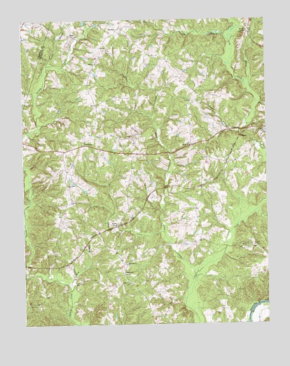 Aspen, VA USGS Topographic Map