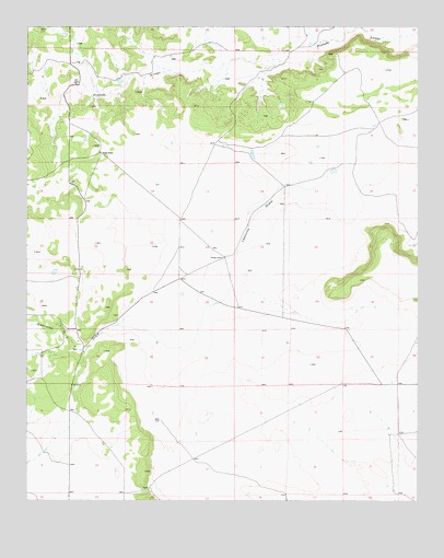 George Ranch, NM USGS Topographic Map