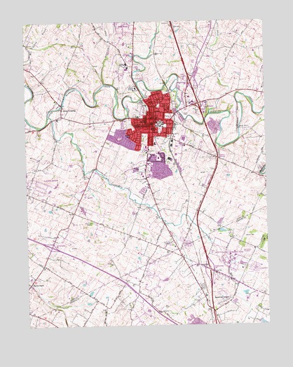 Georgetown, KY USGS Topographic Map