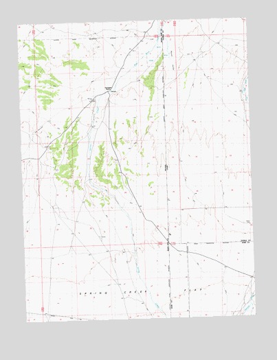 Georgetta Ranch, NV USGS Topographic Map