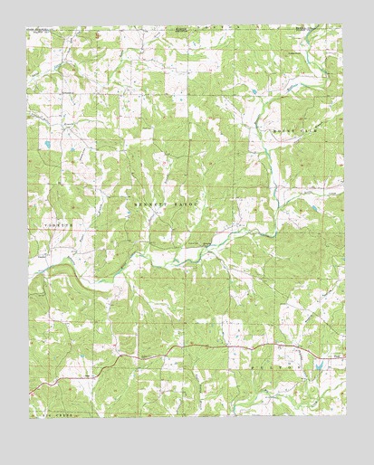 Gepp, AR USGS Topographic Map