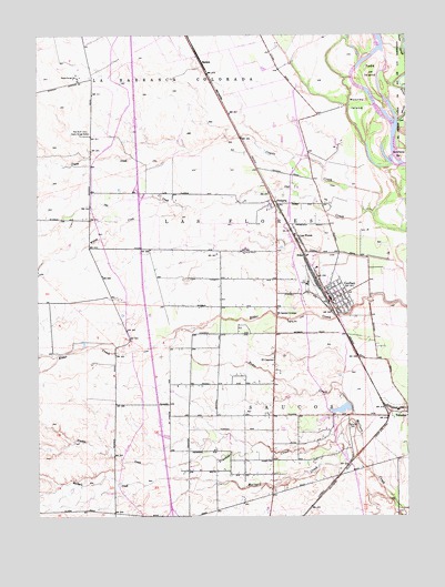 Gerber, CA USGS Topographic Map